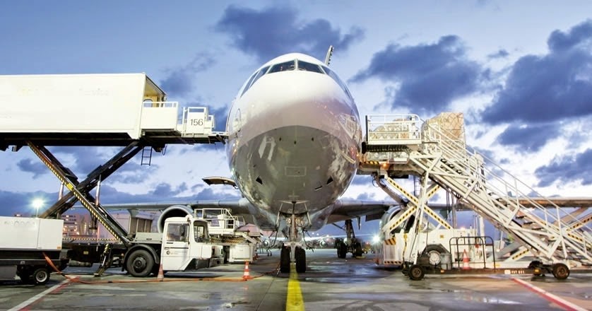 Suasana operasional di lingkungan aviation dan transportasi